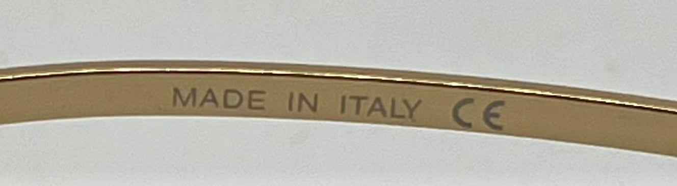 Web 3004 Y2K Vintage Sunglasses-Italy Deadstock-Blue Lenses/Semi-Rimless 68mm