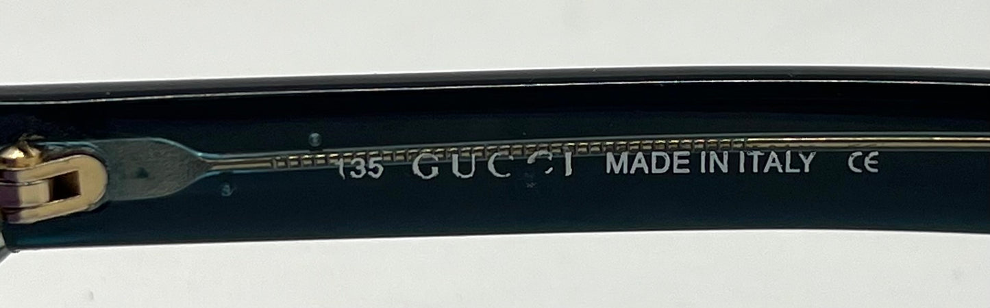 Gucci GG1181 M4X Y2K Vintage Sunglasses/Deadstock-New Solid Purple Custom Lenses-Italy