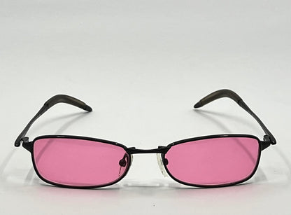 Oakley Straight Line 2.0 11-729 Vintage Sunglasses W|New Solid Pink Custom Tined Lenses-Nos|Unworn