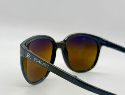 Vuarnet 4502 VINTAGE Folding Sunglasses-Black Gradient Mineral Lenses/France-Case