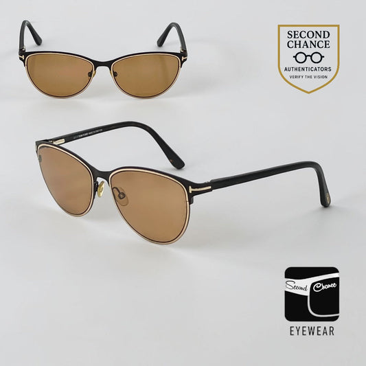 Tom Ford TF5420 049 Sunglasses-New Solid Tobacco Custom Lenses-Unworn w/Case