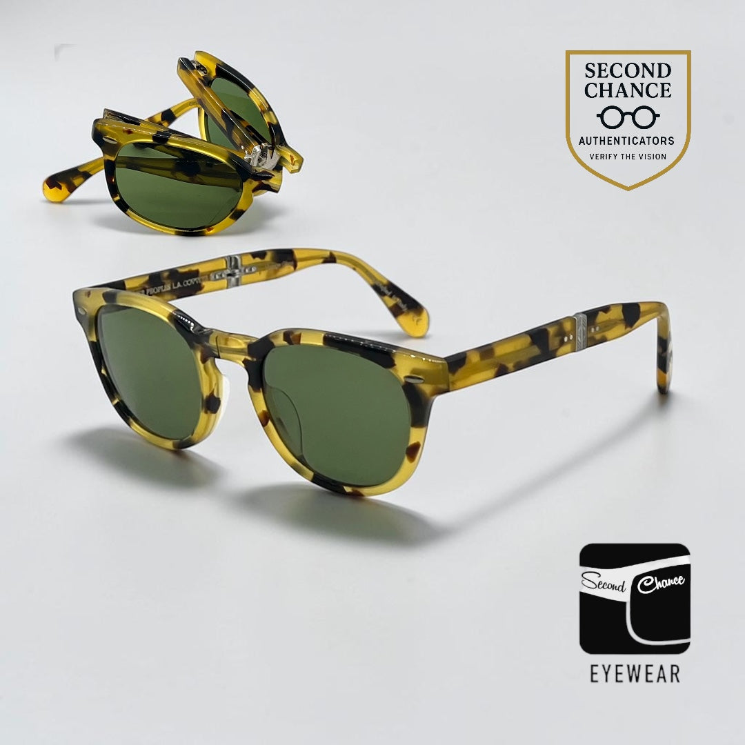 Oliver Peoples Sheldrake 1950 Folding OV5471SU Unworn Mineral Glass