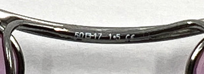 Gucci GG2678 628 Y2K Vintage Oval Sunglasses w/New Violet-Rose Gradient Custom Lenses