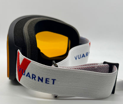 Vuarnet Ski Goggles Photochromic Orange Lens Matte Black New Unworn Full Kit