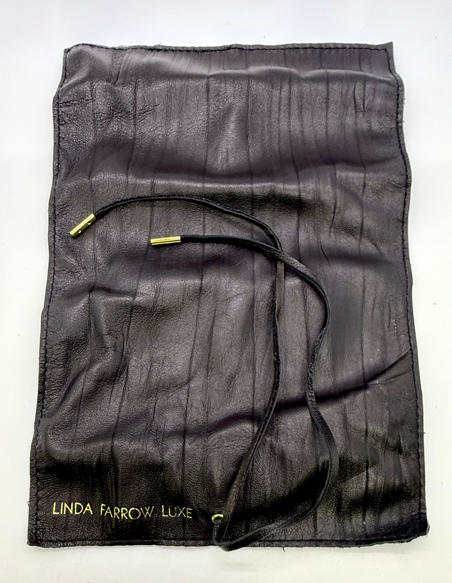 Linda Farrow Luxe Lfl|1|6 Grey Gold Oversized Sunglasses Japan Deadstock Kit