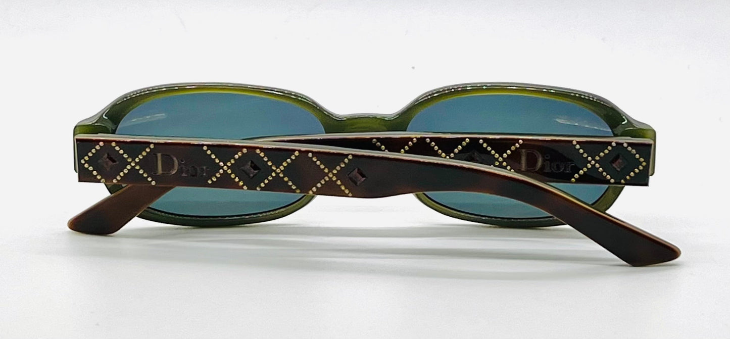 Christian Dior CD3094 X79 Vintage Sunglasses-New Flash Mirror Custom Lenses-53mm