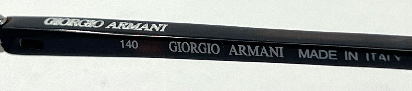 Giorgio Armani GA272-Y2K Vintage Sunglasses-New Solid Violet Blue Custom Lenses