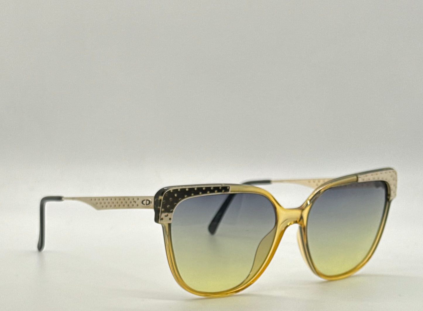 Christian Dior 2375 50 Vintage Optyl Sunglasses w/New Gradient Tinted Custom Lenses