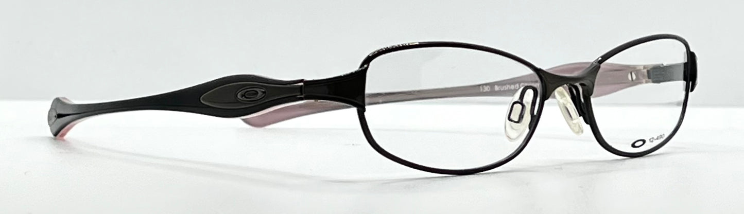 Oakley Flawless 2.0 Brushed Chrome Eyeglasses – Deadstock Vintage Collectible 50-16