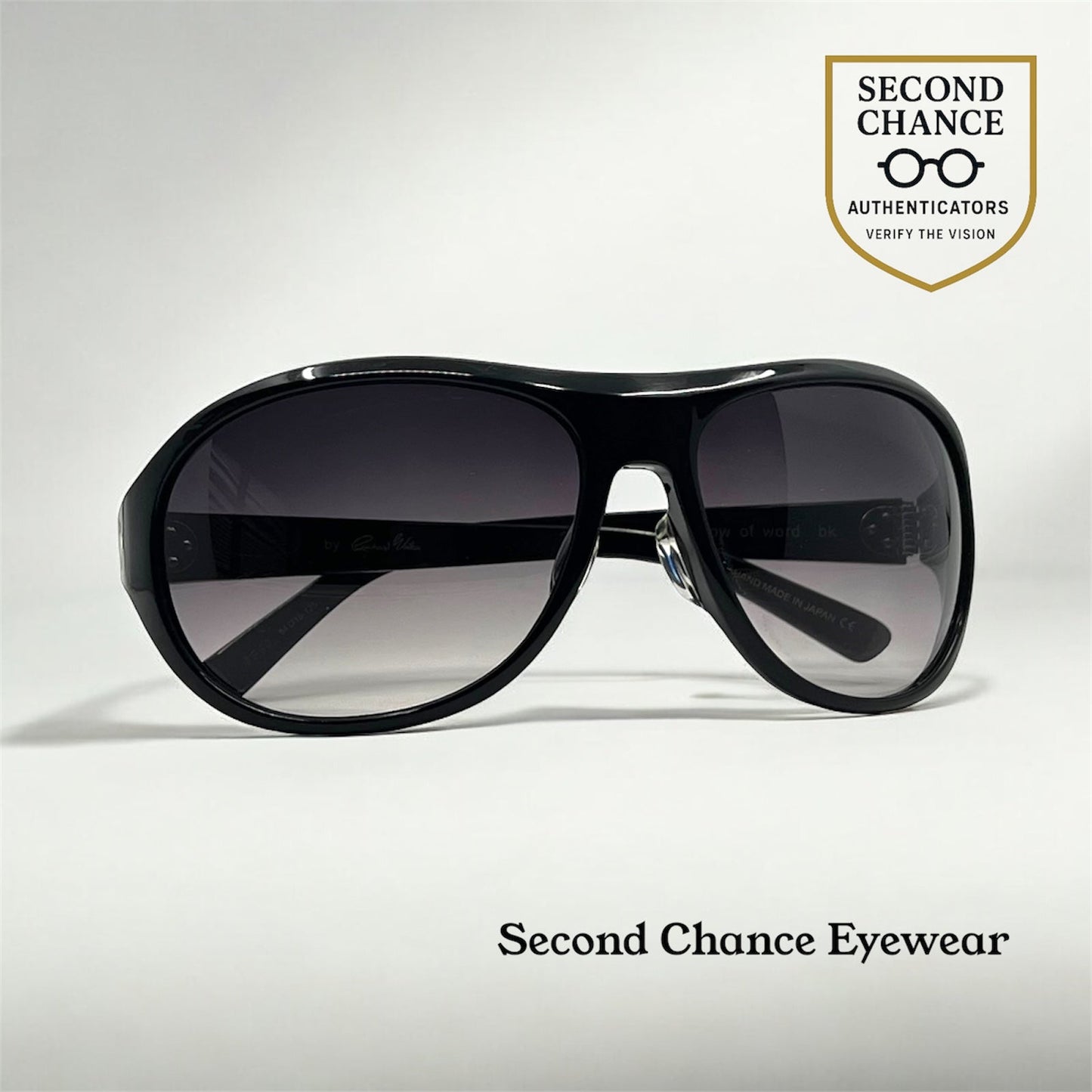 BLINDE by Richard Walker Arrow of Word BK Japan Oversized Aviator Sunglasses