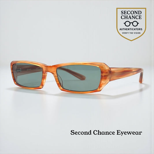 SAMA Apex Orange Sunglasses – w/ New Solid Tined Custom Lenses-Vintage/Unworn-Japan