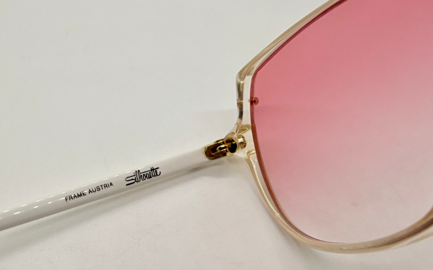 Silhouette M1138|20 Vintage Sunglasses w|New Pink Gradient Custom Lenses– 56mm-Austria