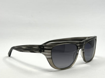 Salt. Polarized Sunglasses- Striated Grey Acetate-Japan-Unworn|Deadstock