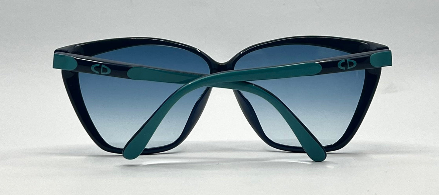 Christian Dior Optyl VINTAGE Sunglasses Blue Gradient Lenses Unworn