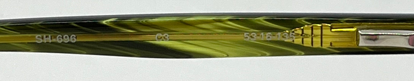 Scott Harris Sh 696 C3 Sunglasses W| New Gradient Tinted Custom Lenses Lenses-New|Unworn-53Mm