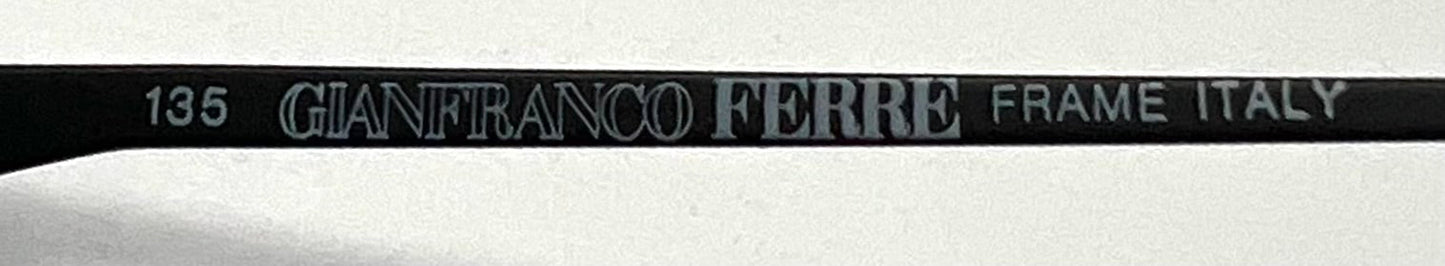 Gianfranco Ferré GFF 23-Vintage Round Sunglasses 50-21 Made in Italy