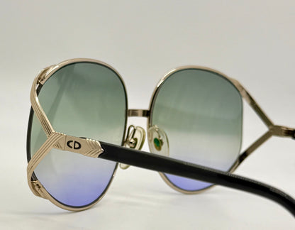 Christian Dior 2250 48 Vintage Sunglasses w/New Tri-Gradient Custom Lenses