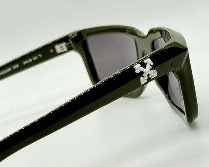 Off-White™ Oe Ri067 5707 Green Sunglasses-Rare Colorway-New|Unworn-Full Kit-59Mm