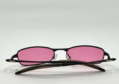 Oakley Straight Line 2.0 11-729 Vintage Sunglasses W|New Solid Pink Custom Tined Lenses-Nos|Unworn