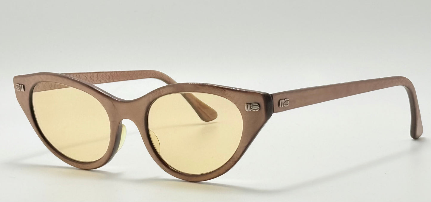 Titmus 5 1|2 - Textured Bronze With Custom Berko’S Designs Amber Honey Burnt Lenses
