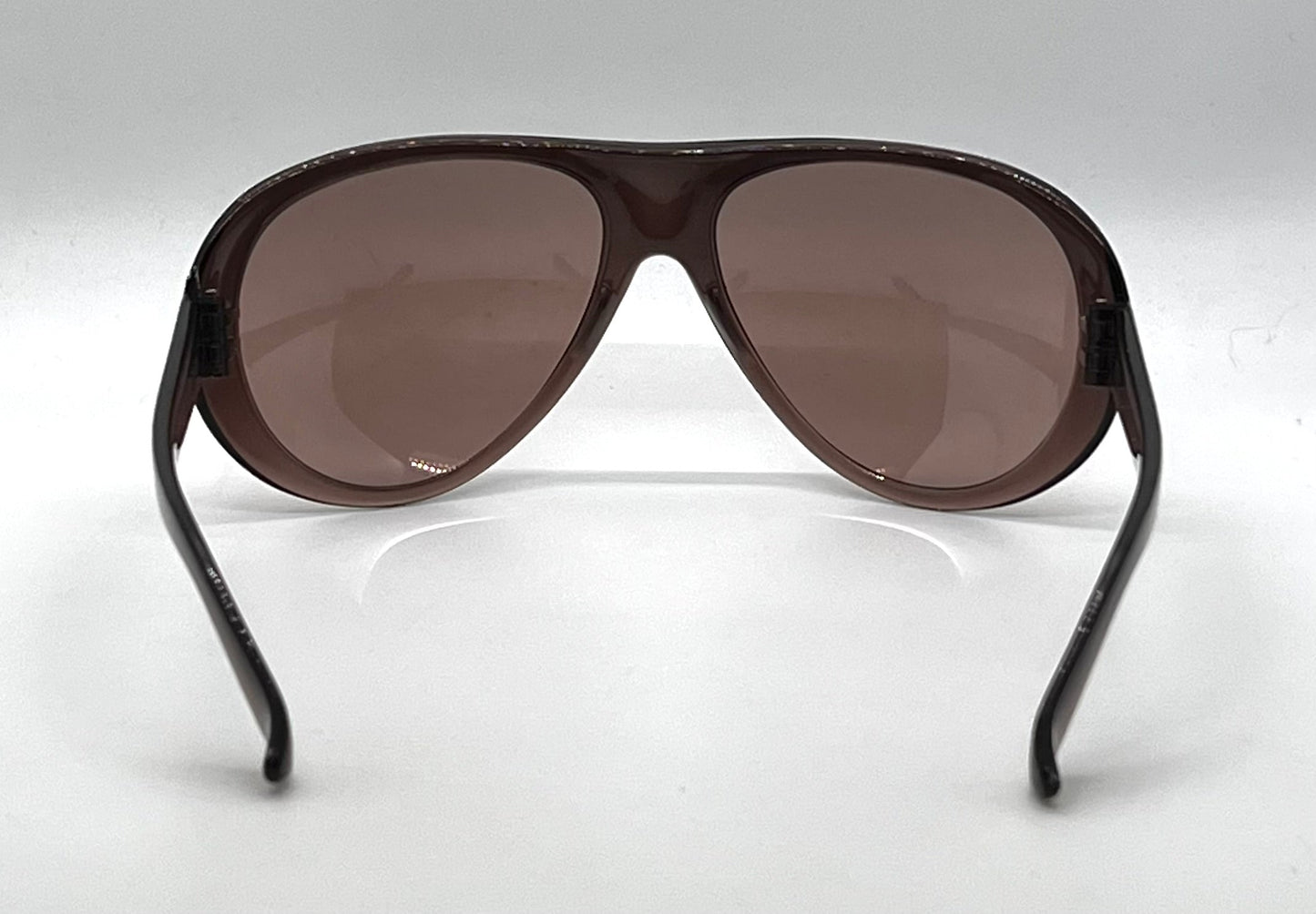 NISOL Vintage Italian Aviator Sunglasses Brown Collectors-Rare
