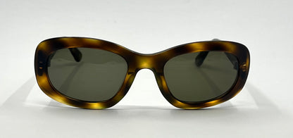 Chanel 5009 C.502/93 Tortoise Quilted Oval Y2K Vintage Sunglasses 51mm-Italy