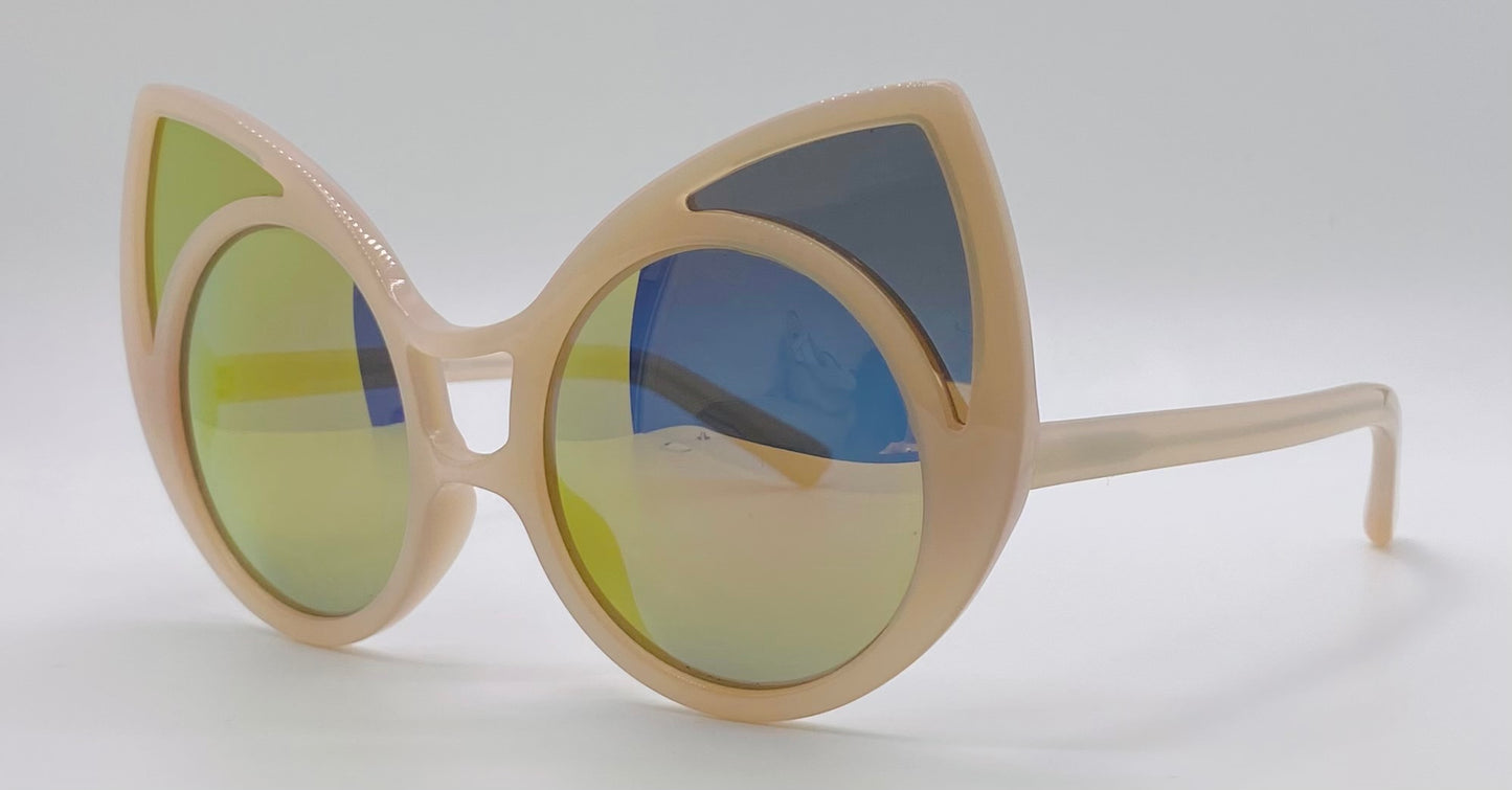 Linda Farrow Gallery X Khaleda Rajab & Fahad Almarzquq Kr|1|10 Cat-Eye Sunglasses – Cat 3 Lenses, Made In Japan