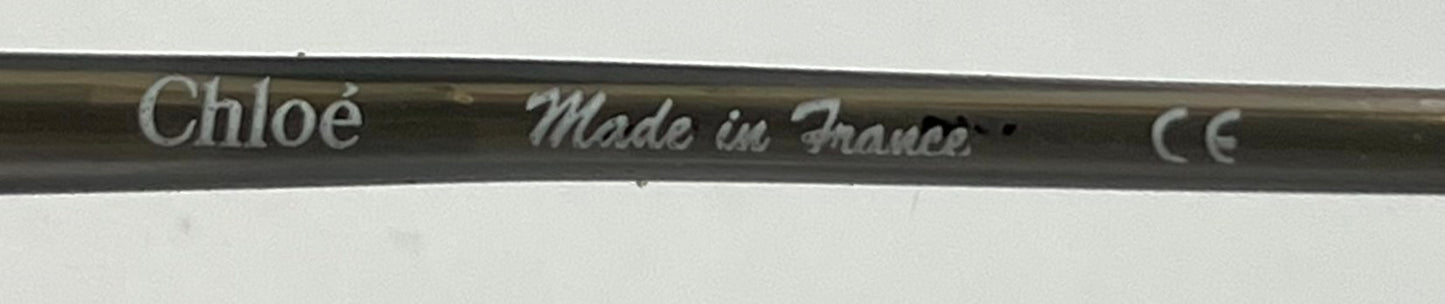 Chloé CL 1104 C04 Y2K Vintage Sunglasses w/New Crimson Red Custom Lenses-France