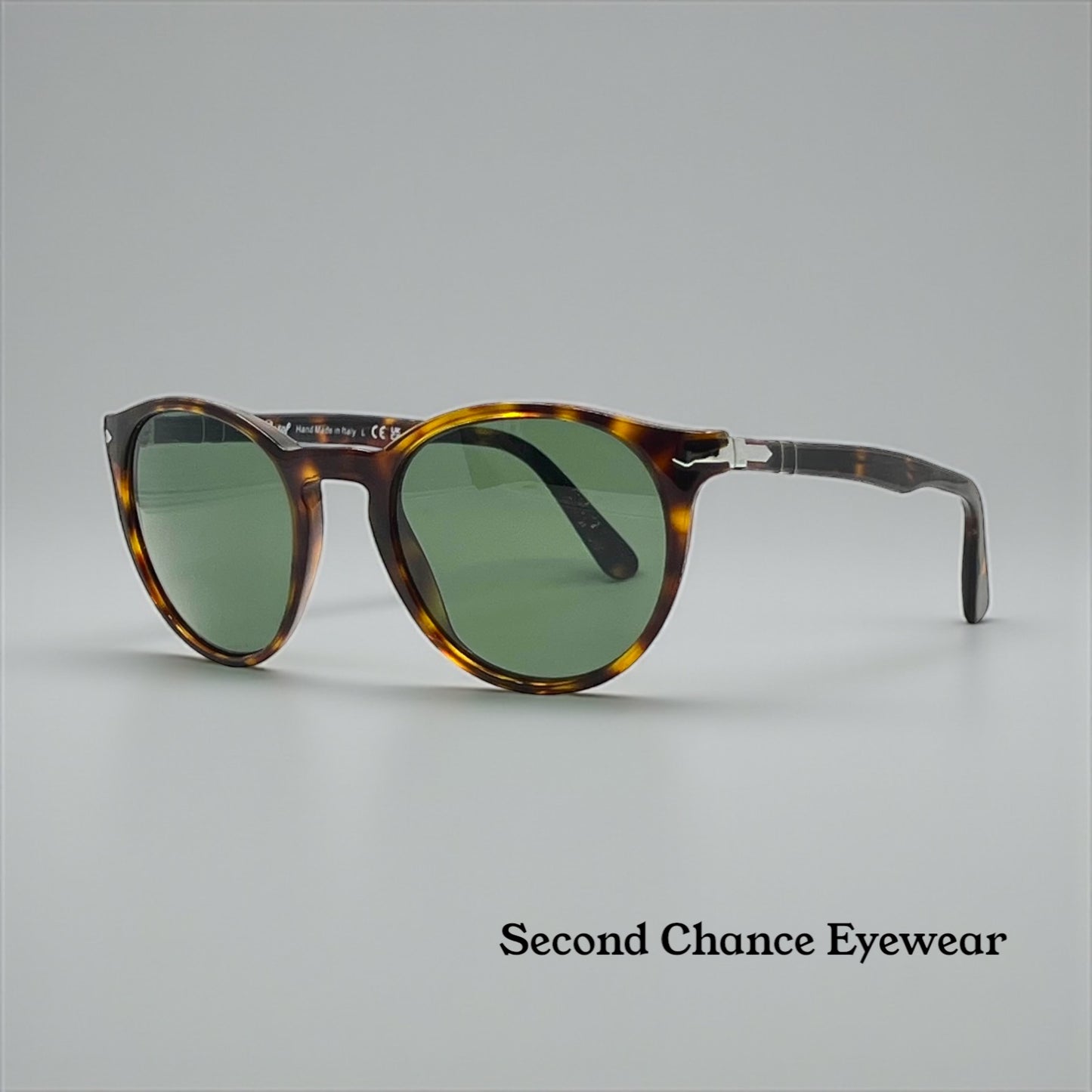 Persol 3152-S 9015/31 Handmade in Italy – Havana w/ Original Green Crystal Lenses