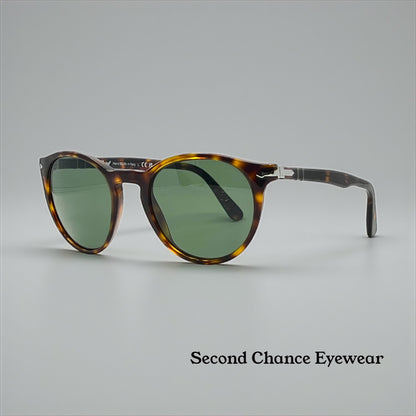 Persol 3152-S 9015/31 Handmade in Italy – Havana w/ Original Green Crystal Lenses