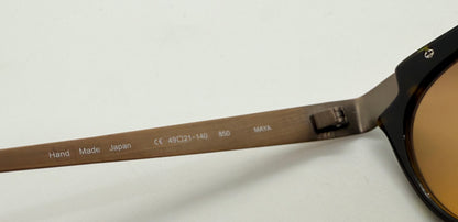 Morgenthal Frederics Maya Sunglasses – Handmade In Japan – Titanium & Acetate – Berko’S Designs Custom Gradient Lenses – New Full Kit