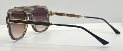 Thierry Lasry Bowery 170 Sunglasses – Brown Gradient Lenses – Handmade France