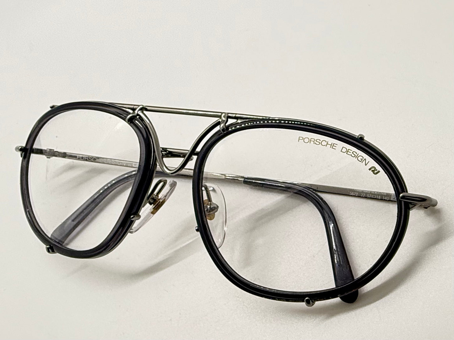 Porsche Design by Carrera 5672 22 Round Frame 57mm–VINTAGE/UNWORN