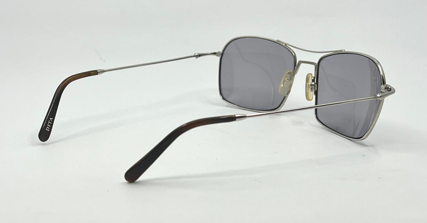 DITA WAX 9800A Made in Japan Rectangular Aviator Sunglasses-Y2K Vintage
