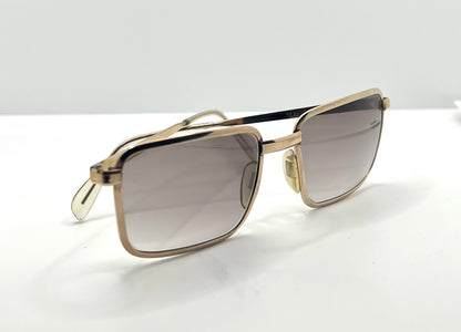 Gehami 309-Vintage 20|20 Series-Gold Plated Italian Frame W|New, Custom Gradient Lenses