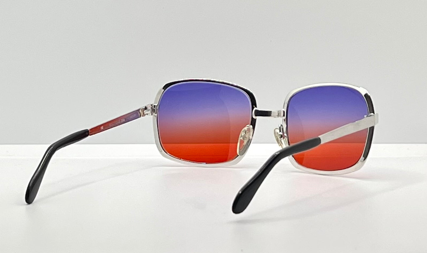 Neostyle Boutique 304 Vintage Sunglasses W|New, Custom “Solar Fade” Lenses-Deadstock-Germany