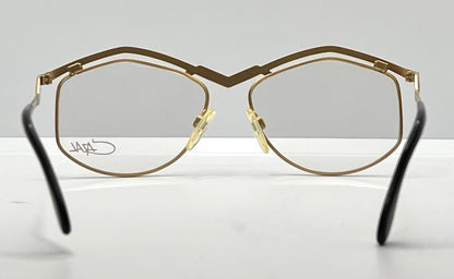 Cazal Mod 249 Col 413 Vintage Titanium Eyeglasses-Gold Leopard 57Mm-Unworn-Germany