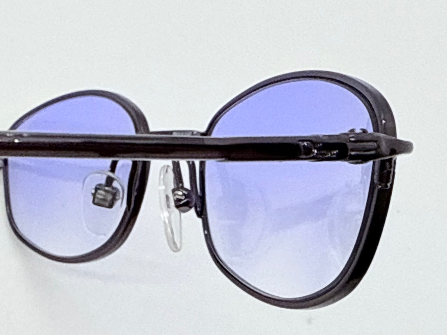 Christian Dior CD 3589 20S-Y2K Blue Oval Sunglasses w/New Blue Sky Gradient Custom Lenses