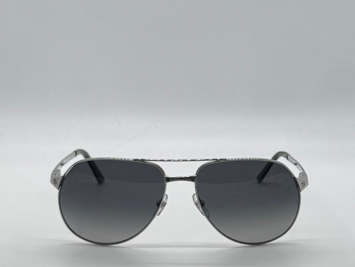 Cartier Santos-Dumont Edition Aviator Sunglasses Zeiss Polarized Deadstock