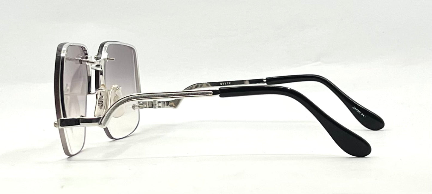 PS7 CAPRICE Rimless Square VINTAGE Sunglasses-Japan-Grey Gradient-Unworn