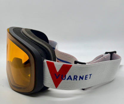 Vuarnet Ski Goggles Photochromic Orange Lens Matte Black New Unworn Full Kit