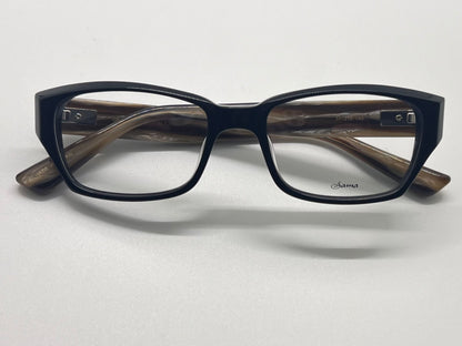 Sama Eyewear Arte 3 Eyeglasses-Brand New W|Original Snake Skin Case-55Mm- Made In Japan