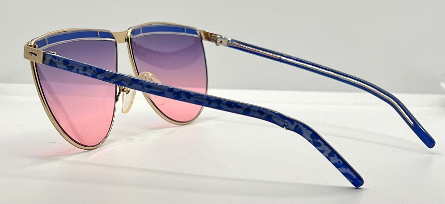 Rodenstock Supersonic 177|4 Gm Vintage Sunglasses W|New Pink|Purple Gradient Custom Lenses