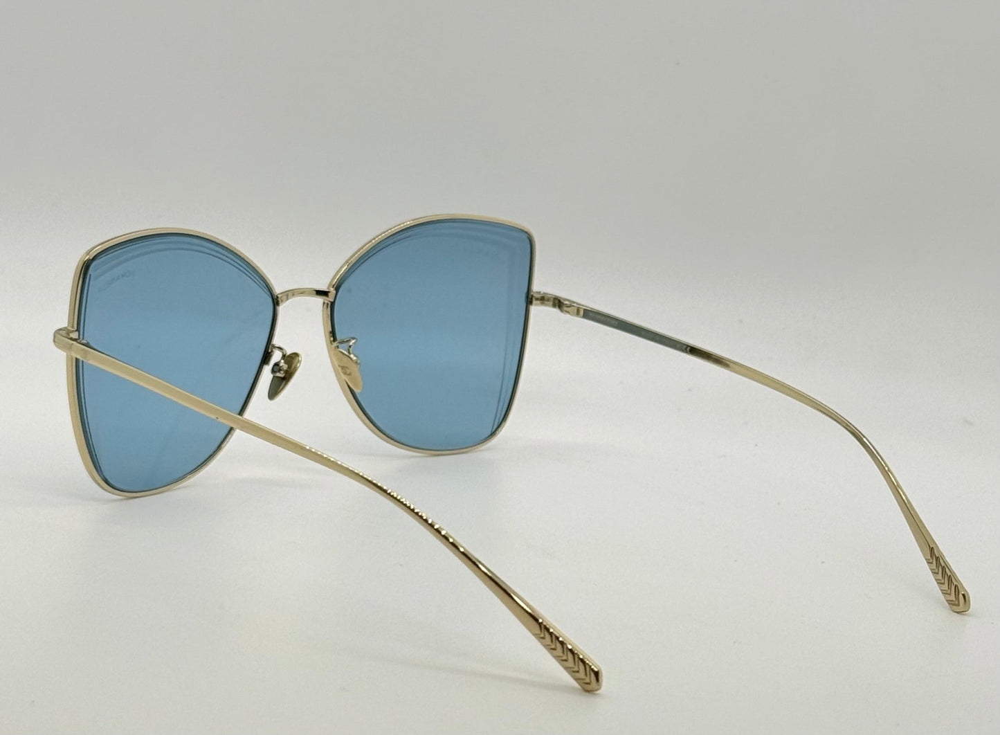 Chanel 4253 C.395/80-Y2K Vintage Gold Metal Sunglasses-UNWORN-w/Case