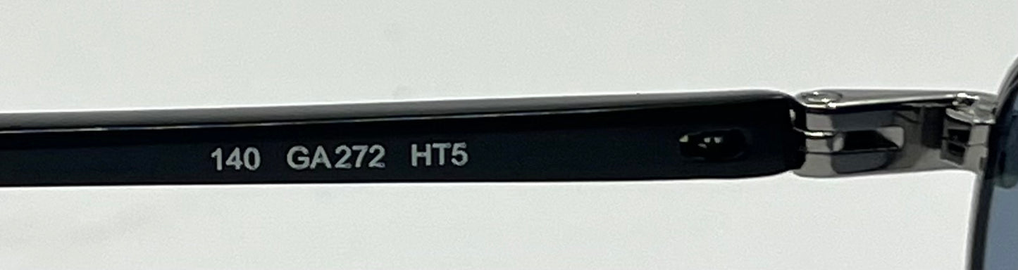 Giorgio Armani GA272 HT5 Y2K Vintage Sunglasses-New Blue-Grey Custom Lenses