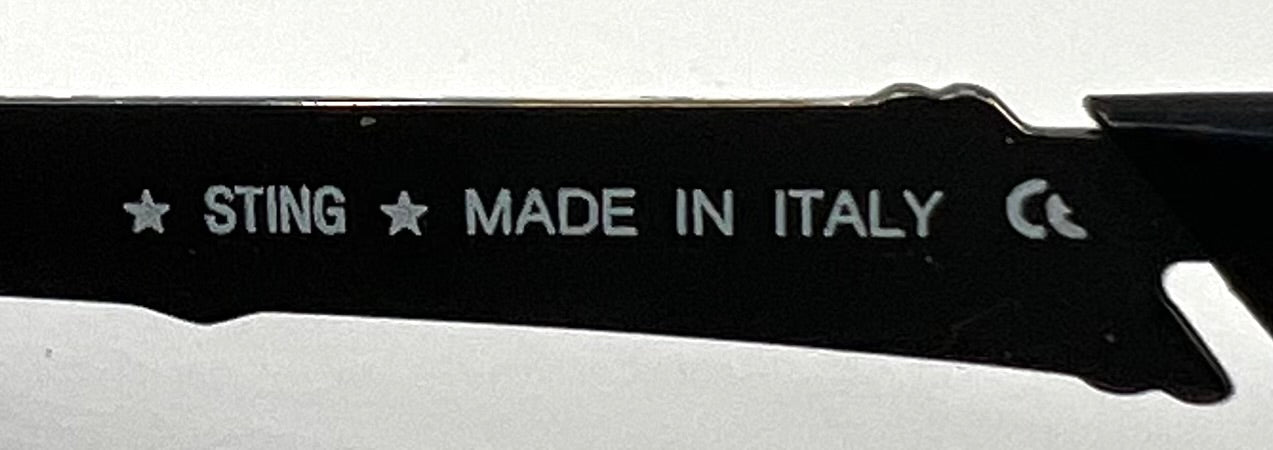 Sting 4129 Italian Vintage Sunglasses Deadstock Made in Italy