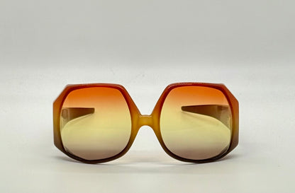 Christian Dior DO4 1970s Oversized Sunglasses w/New Tri-Gradient Tinted Lenses