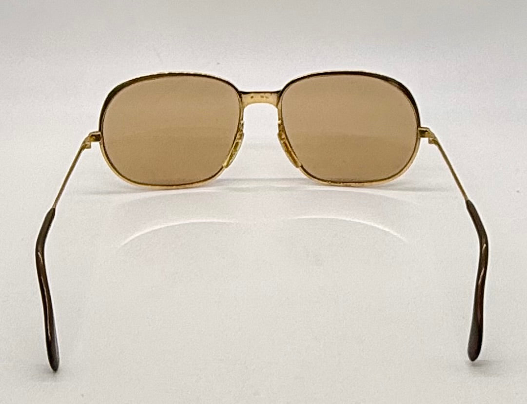 Marwitz-Vintage Deadstock Gold Metal 1960’s Sunglasses-130