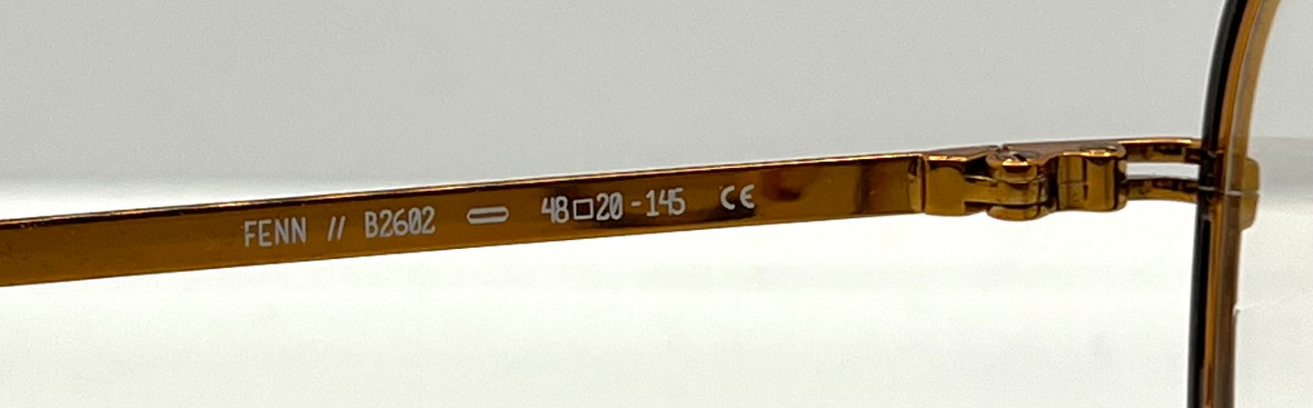 Odette Lunettes Fenn B2602 48Mm Square Optical Glasses – New Unworn – Belgium