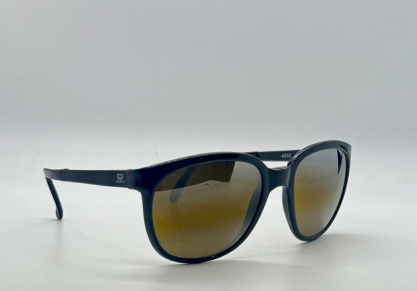 Vuarnet 4502 VINTAGE Folding Sunglasses-Black Gradient Mineral Lenses/France-Case